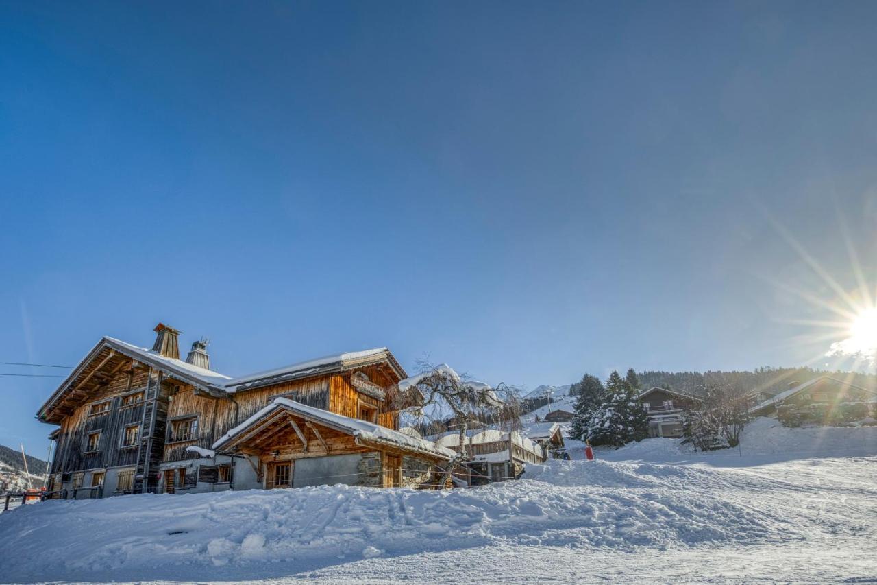 Le Vieux Chalet La Clusaz Exteriör bild