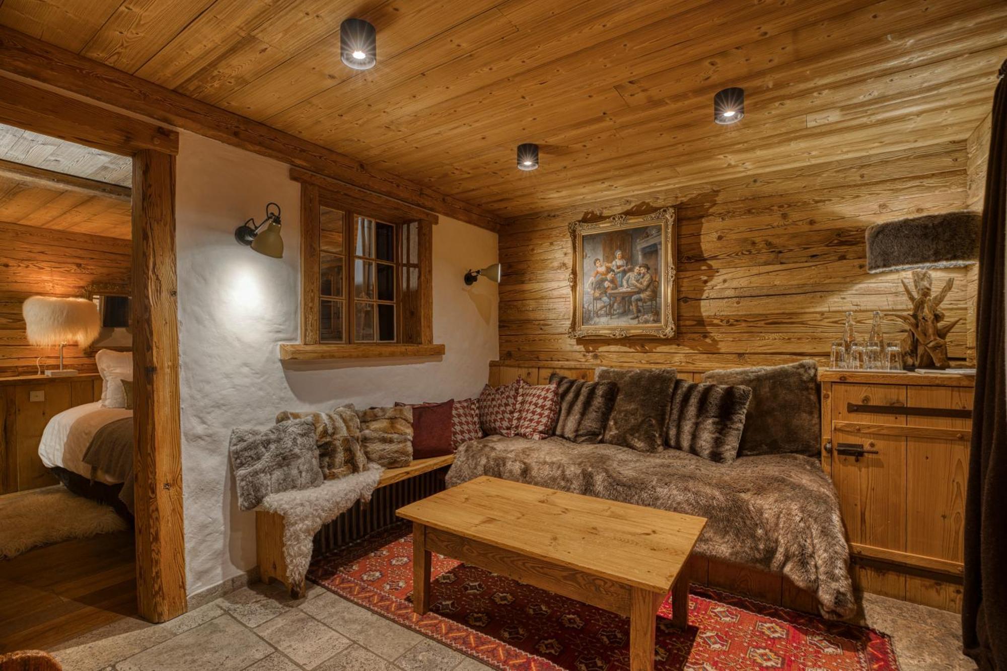 Le Vieux Chalet La Clusaz Exteriör bild