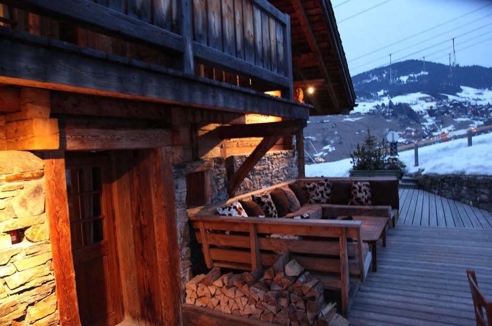 Le Vieux Chalet La Clusaz Exteriör bild